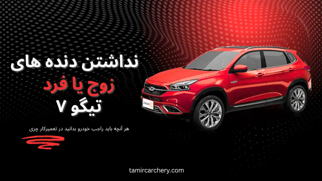 علت نداشتن دنده زوج یا فرد تیگو ۷ علت نداشتن دنده زوج یا فرد تیگو ۷